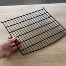 Commercial Display Fridge Shelf 430 x 390mm Black Steel