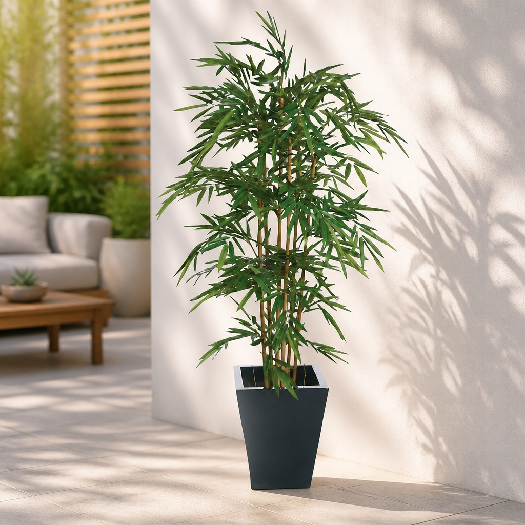 Artificial Potted Bamboo Plant 1500mm for Commercial Spaces