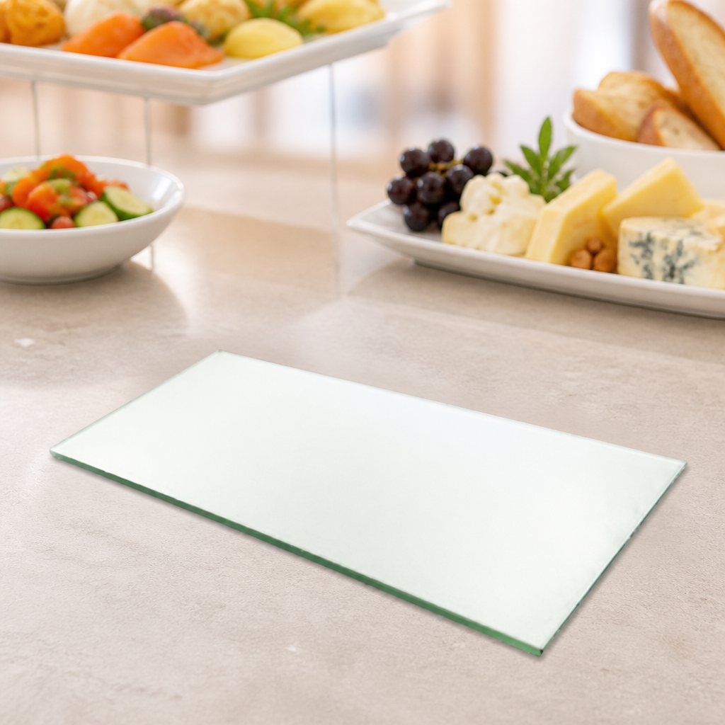 Commercial Display Glass Tile Inserts 914x279mm