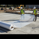 Premium Temporary Protective Polythene Sheeting 132 Gauge Clear 4M x 25M for Medium Duty Applications