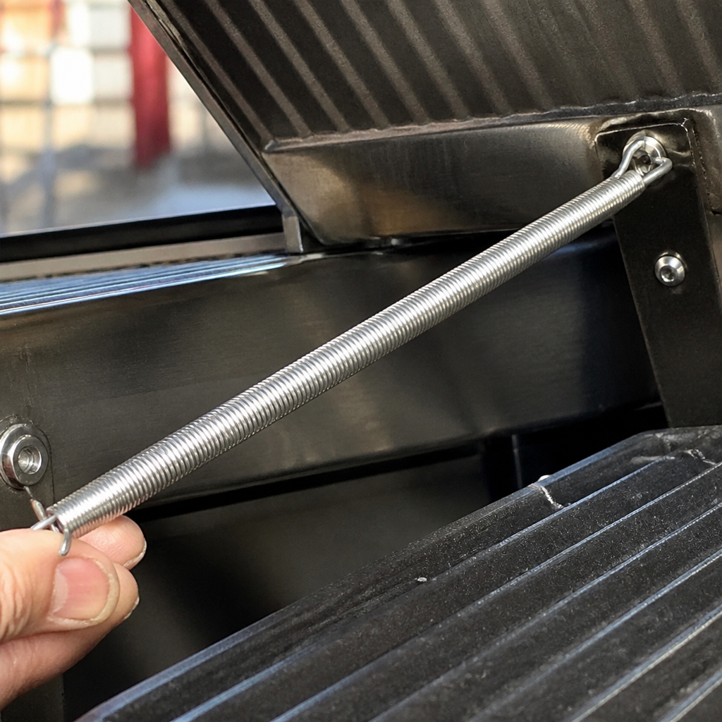 Commercial Contact Grill Plate Connecting Spring 55mm Height