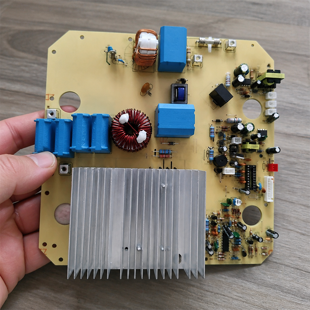 Commercial Double Induction Hob Rear PCB Replacement Part