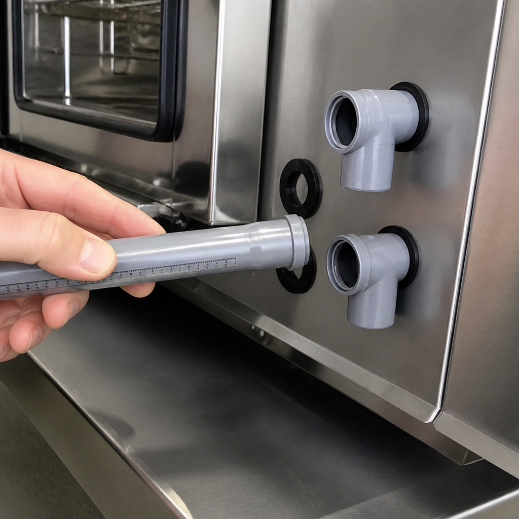 Commercial Water Connection Kit for Ovens 600mm x 15mm