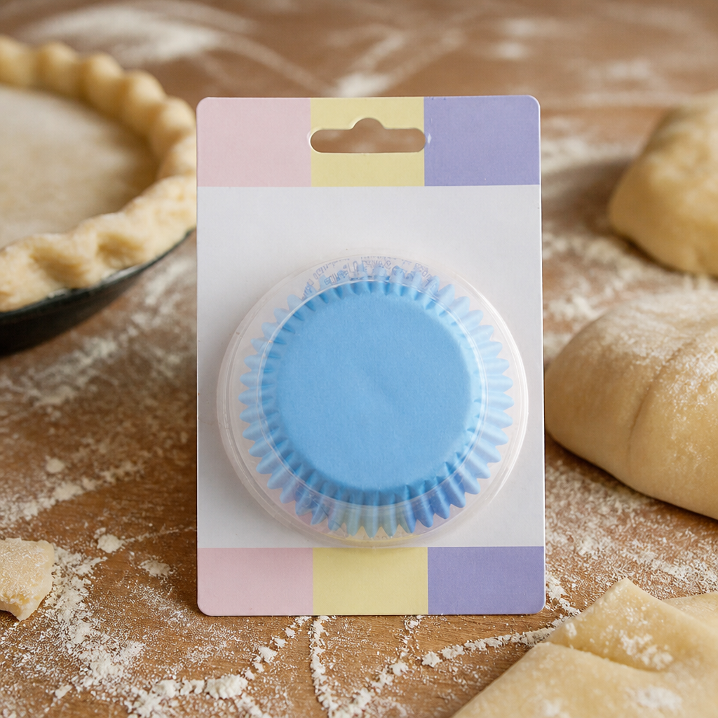 Pastel Cupcake Baking Cases 60 Pack for commercial use