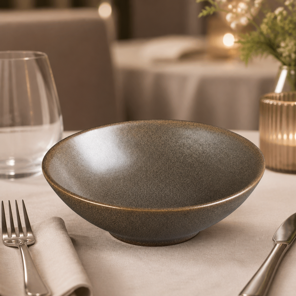 Commercial Ember Coupe Bowls 9oz Mahogany 152mm 6 Pack