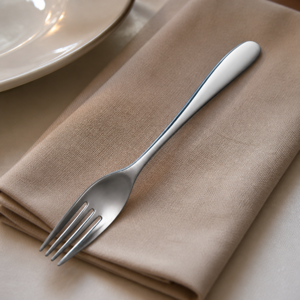 Commercial Cocktail Forks 12 Pack Stainless Steel Cutlery Set