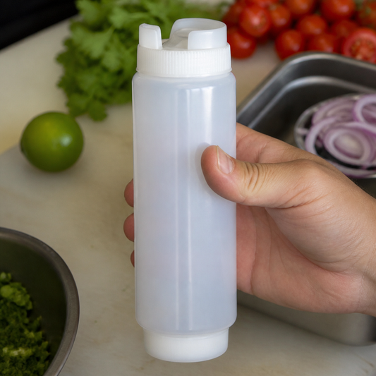 16oz Commercial Squeeze Bottle for Sauces and Condiments