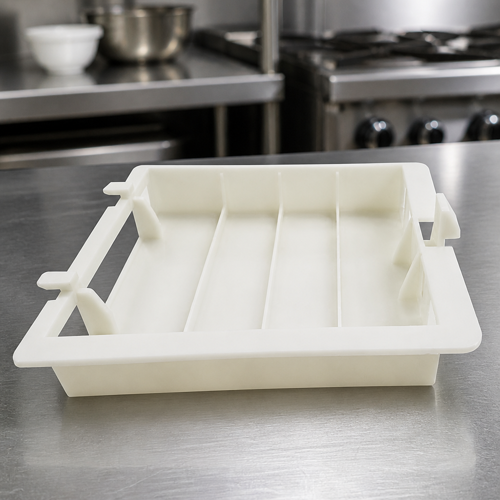 Commercial Microwave Oil Baffle Replacement Part 17.5cm High