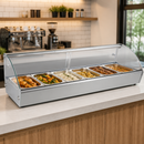 Commercial Countertop Heated Food Display 1200mm Capacity