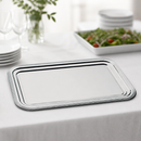 Commercial Semi-Disposable Party Tray GN 1/1 Chrome Finish