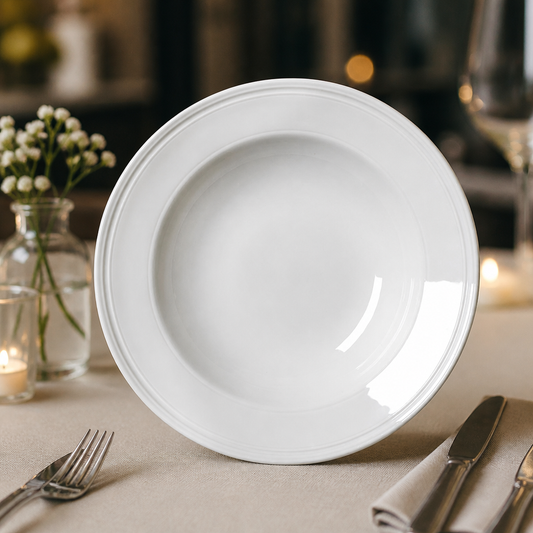 Commercial Bead Rimmed Bowls 285mm 6 Pack