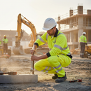 Premium High Visibility Polycotton Cargo Trousers for Enhanced Safety in Yellow - EN471 Certified