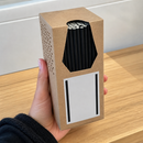 Commercial 6mm Bore Black Paper Straws 250 Pack