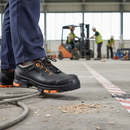 Premium Heavy Duty Safety Trainers S3 SRC ESD with Optimal Shock Absorption and Ergonomic Fit, Size 3-13