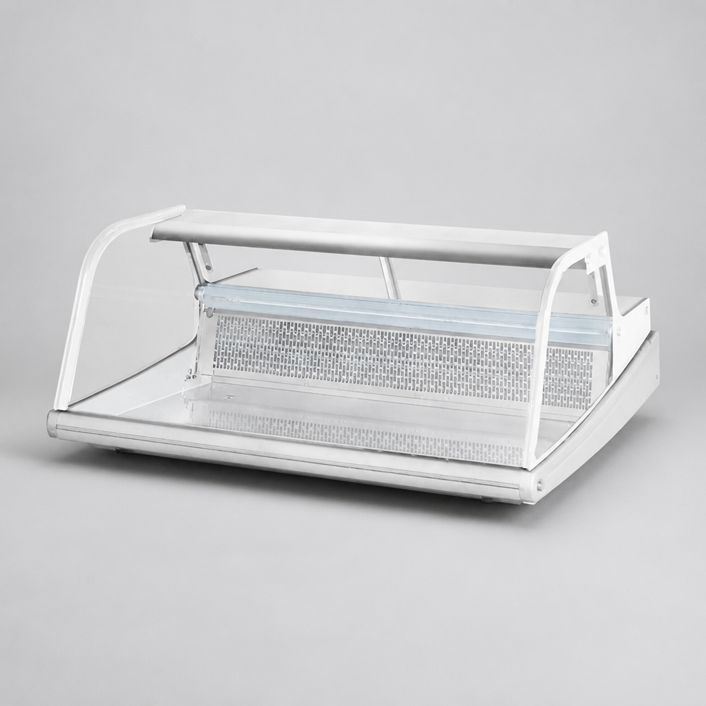 Commercial Counter Display Fridge 255L Capacity for Fish