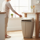 Premium 50 Litre Swing Bin with Durable Plastic Construction and Easy-Access Lid for Efficient Waste Management