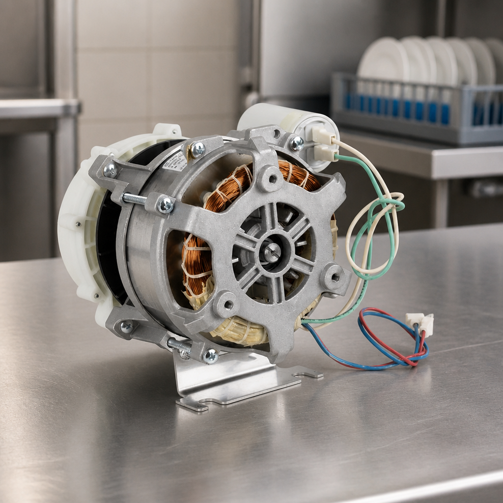 Commercial Glasswasher Wash Pump 5kg Capacity
