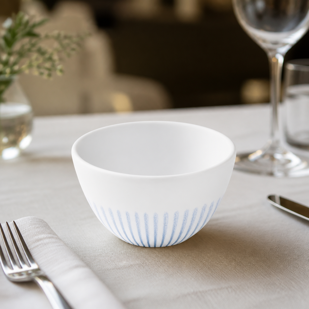 Commercial Deep Bowls 102mm 0.25 Ltr Ceramic 12 Pack