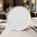Commercial Stack Plates 285mm White - 6 Pack