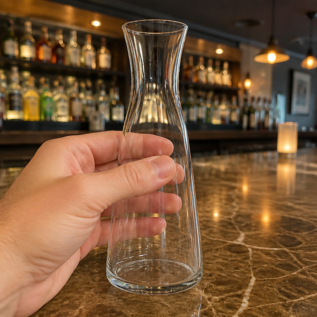 Commercial Glass Carafes 100ml 12 Pack for Beverages