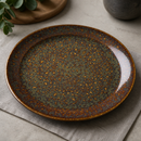 Commercial Coupe Plates Amber 280mm Porcelain 12 Pack