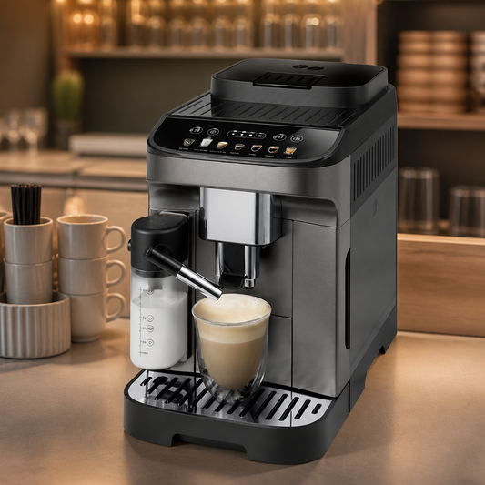 Fully Automatic Bean to Cup Coffee Machine 360mm Compact Design