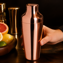 Commercial Copper Cocktail Shaker 550ml Capacity Two-Piece