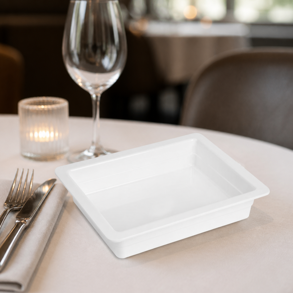 Commercial Melamine 1/2 Gastronorm Dish 65mm for food service