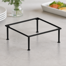 Commercial Buffet Display Black Square Riser 355x355x127mm