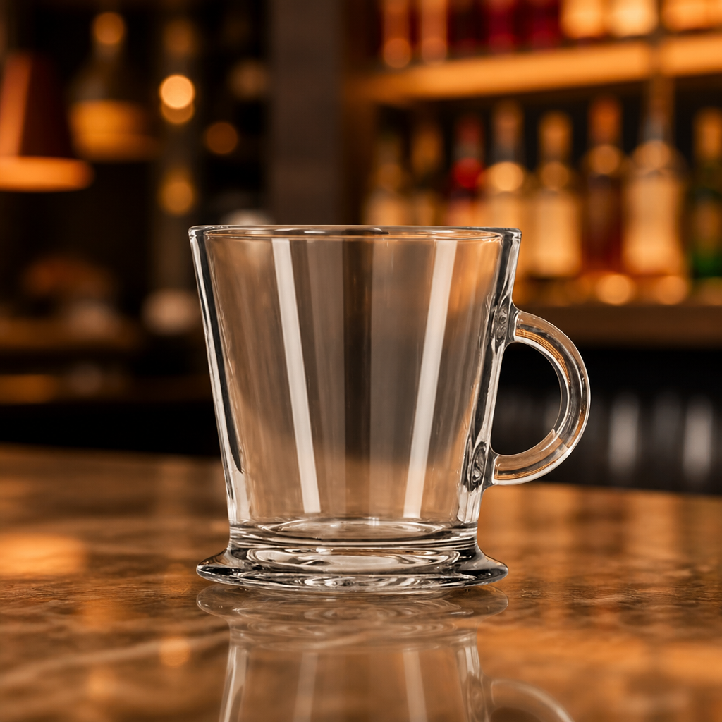 180ml Commercial Coffee Glasses - 6 Pack Durable Design