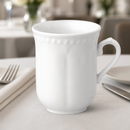 Commercial 284ml Buckingham White Mugs - 24 Pack