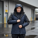 Premium Waterproof 3-In-1 Ladies Jacket with Fleece Lining and Adjustable Features for All-Weather Protection