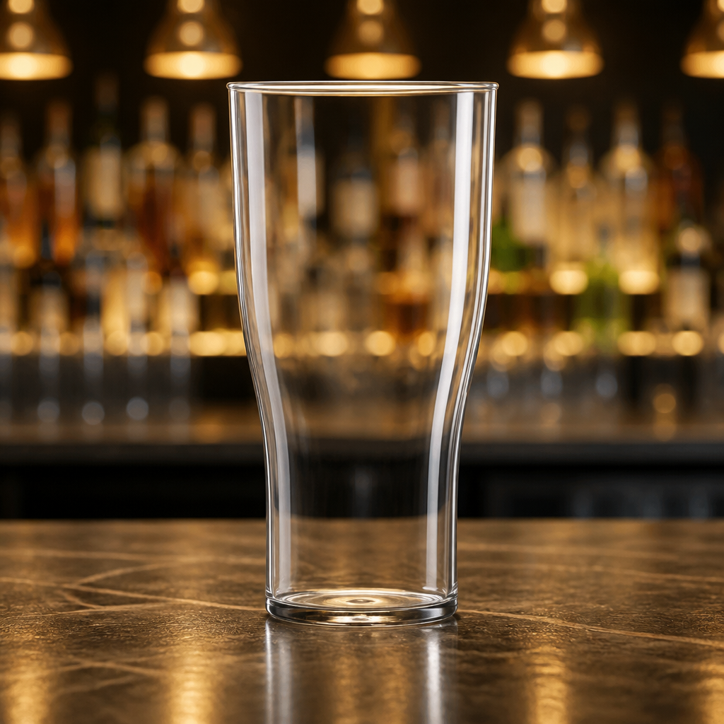Commercial Polycarbonate Half Pint Glasses 10oz 48 Pack