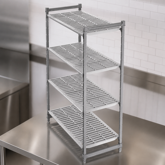 Commercial 4 Tier Shelving Unit 1830 x 910 x 460mm