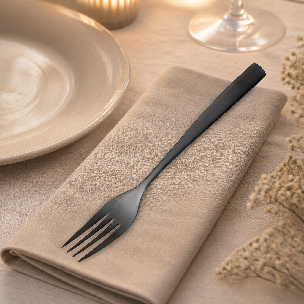 12 pack of stainless steel commercial table forks
