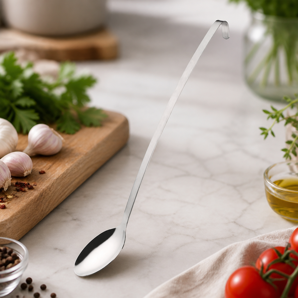 18 inch stainless steel commercial serving spoon for cooking