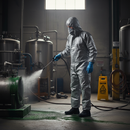 Heavy Duty Chemical Protective Coverall - Lightweight, Durable Fabric with Excellent Chemical Permeation Protection