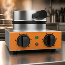 Commercial Belgian Waffle Maker Electric 1kW Stainless Steel