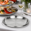 Commercial Stainless Steel Seafood Platter Tray 880g Capacity