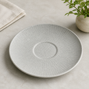 Commercial Delta Grey Saucers 156mm - 12 Pack