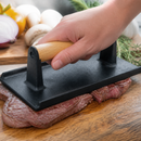 Commercial Cast Iron Steak Weight for Meat Preparation 1.2kg