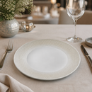 Commercial Deep Coupe Plates 281mm Sand 12 Pack