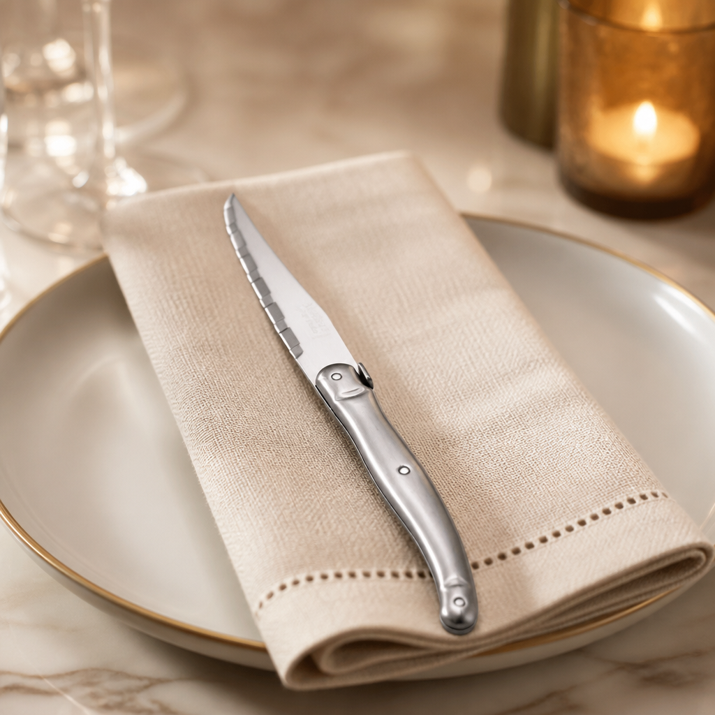 Set of 6 Commercial Stainless Steel Steak Knives