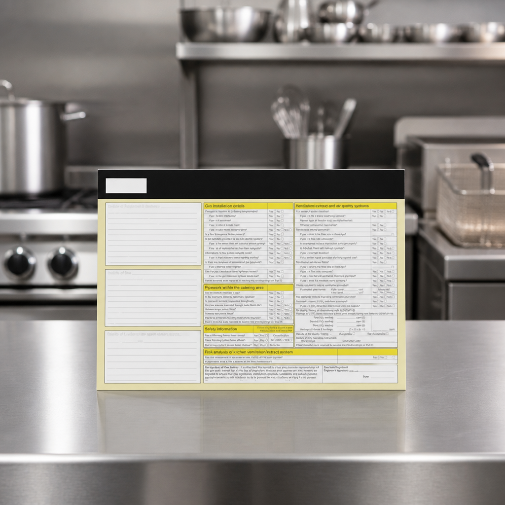 Gas Safety Certificate for 1-5 Commercial Appliances Inspection