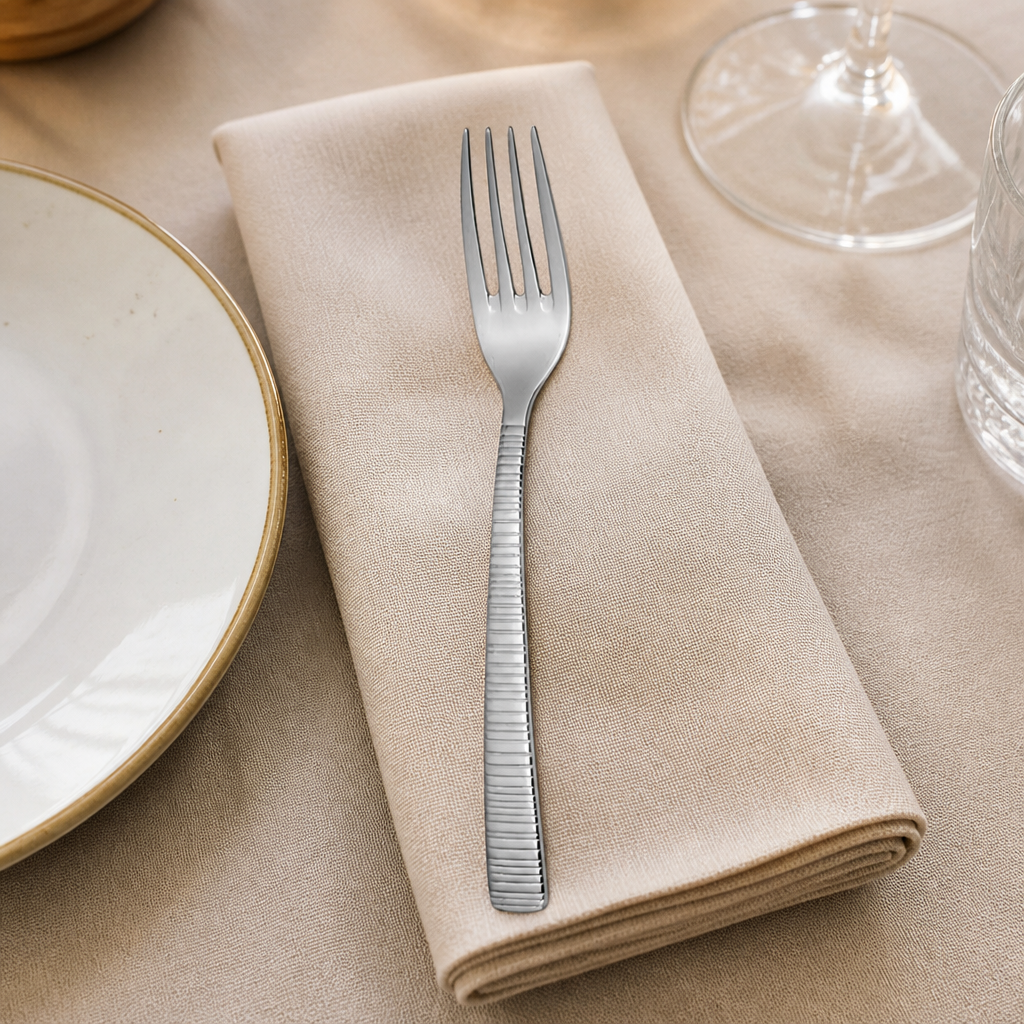 Commercial Dessert Forks 12 Pack Stainless Steel Cutlery Set
