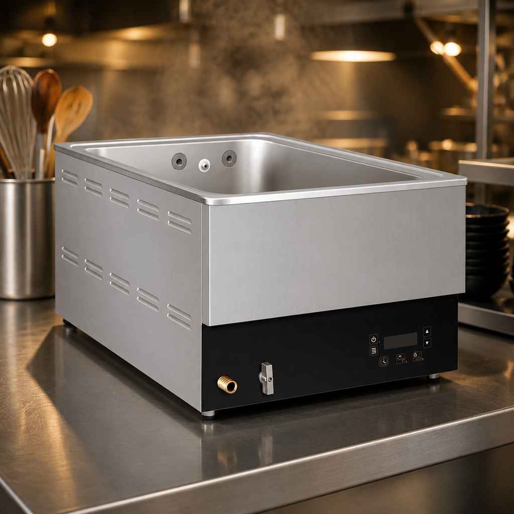 Commercial Countertop Pasta Cooker 6kW Stainless Steel