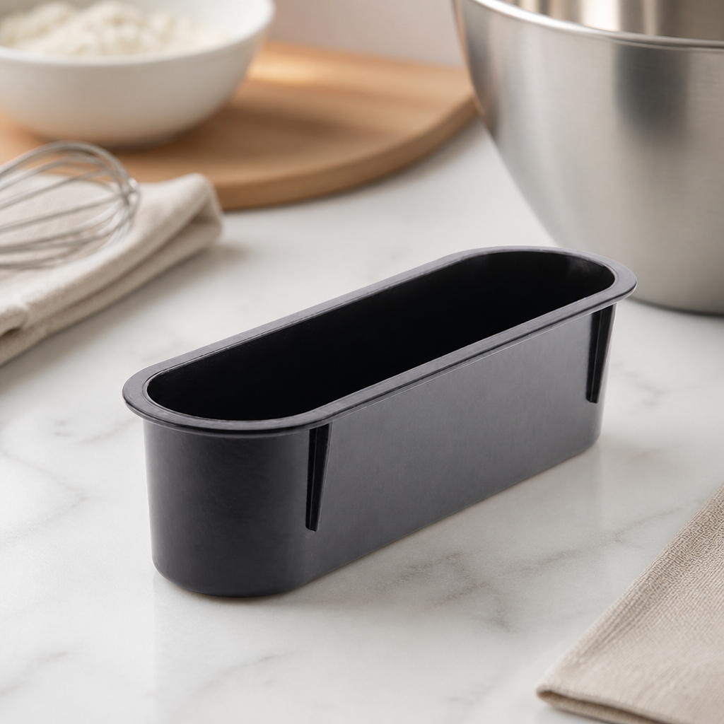 Commercial Oblong Cake Mould 55mm Non-Stick Baking Tin