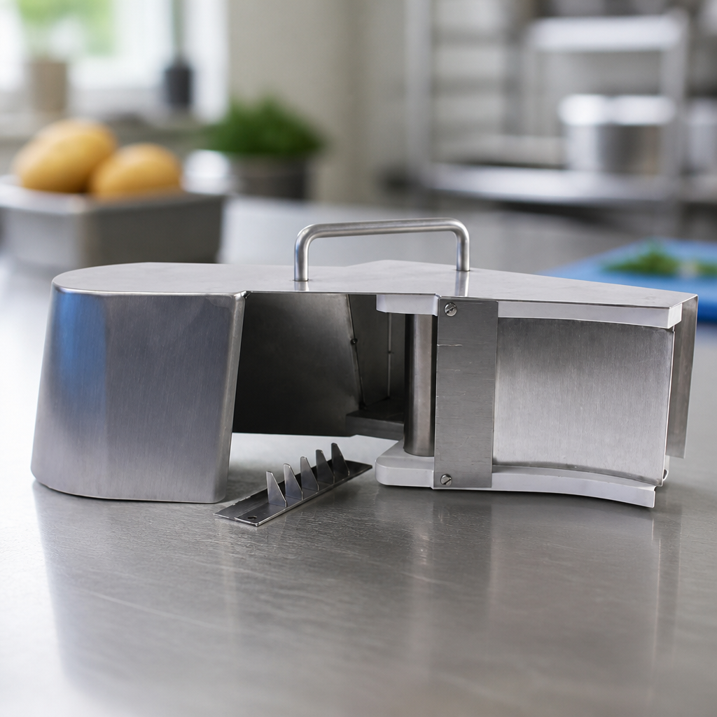 Commercial Potato Chipper Knife Block Assembly 17 x 14mm