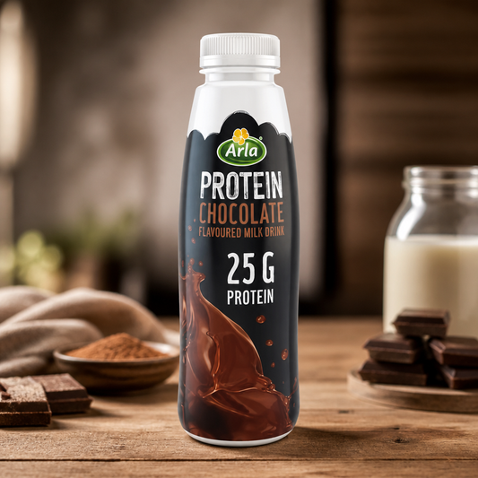 Protein Chocolate Milk Drink 482ml Pack of 8 Low Fat Beverage