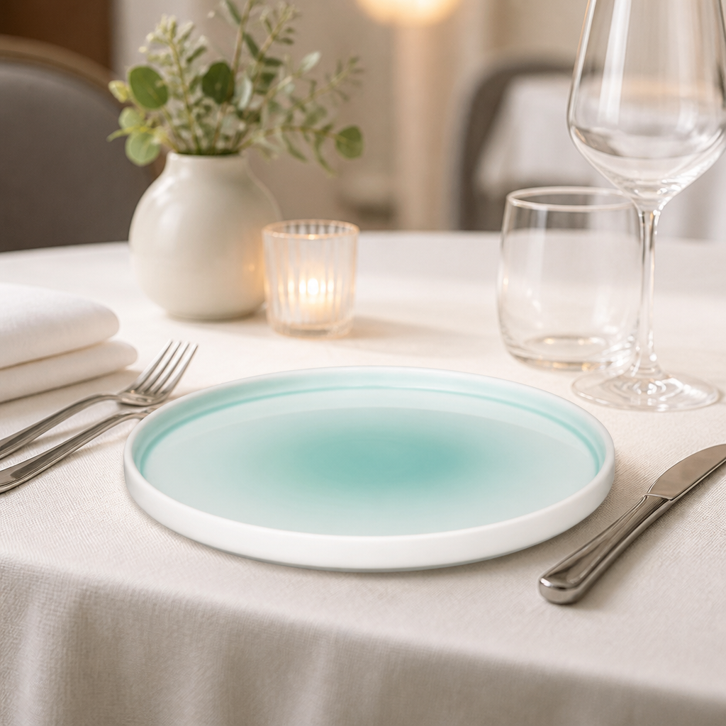 Commercial Mint Fondant Plates 270mm - 4 Pack
